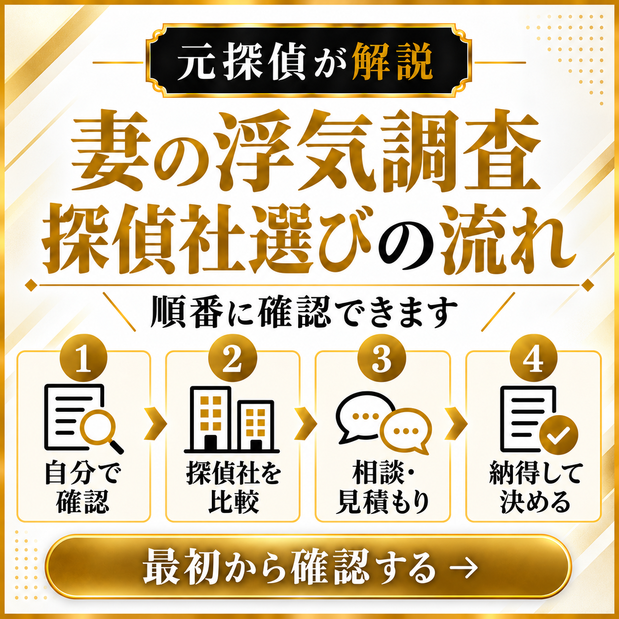 探偵社選びに迷ったら